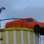 Auto am Silo